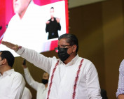 El Gobernador del Estado, Davido Monreal, en la Reunión del la CONAGO